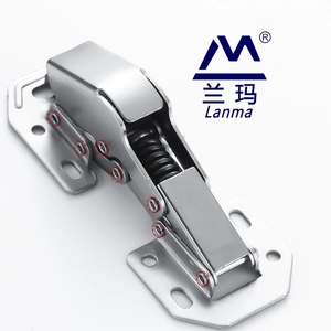 Amazon bán hàng nóng hiện đại mềm đóng bề mặt gắn kết nhà bếp bản lề Dễ dàng cài đặt mùa xuân giấu tủ quần áo bản lề <span class=keywords><strong>CE</strong></span> chứng nhận - Product Image 1