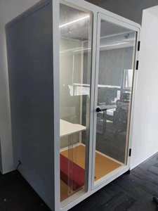 Cabina telefónica para reuniones, cabina <span class=keywords><strong>de</strong></span> estudio acústica insonorizada, cabina <span class=keywords><strong>de</strong></span> grabación, estudio moderno a prueba <span class=keywords><strong>de</strong></span> sonido, cabina <span class=keywords><strong>de</strong></span> trabajo silenciosa - Product Image 6