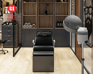 Professional Barber Shop Furniture | Modern Salon Interior Design & Custom Shop Fitting Service - Product Image 5