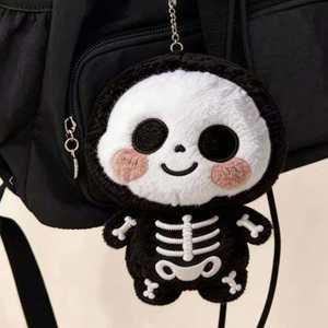 <strong>Anna</strong> Wholesale Cute Cartoon Skeleton 3D Plush Soft Eco-Friendly Keychains Creative Bag Charms Exquisite <strong>Dolls</strong> High Quality - Product Image 5