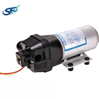 Pompe à diaphragme 12V DC 16LPM 50PSI 1500RPM avec interrupteur de pression intégré, pompe d'alimentation pour caravane, pulvérisation agricole