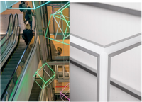 Profil d'angle pour bande LED en alliage d'aluminium anodisé 6063 T5 de qualité supérieure K20, angle de 45 degrés, IP20, garantie de 5 ans