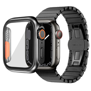 2025 41/40/44/45MM PC เคสคลุมใบหน้าดูคล้าย ultra <span class=keywords><strong>Watch</strong></span> เต็มตัวเคสนาฬิกาแบบกำหนดเองสำหรับ <span class=keywords><strong>Apple</strong></span> <span class=keywords><strong>Watch</strong></span> <span class=keywords><strong>S8</strong></span> S9 7 - Product Image 1