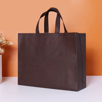 Sac fourre-tout réutilisable personnalisé en tissu non tissé avec matériaux recyclés, sac de courses pour supermarché, couleur et logo personnalisés, sacs de créateur