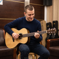 Acoustic Guitar 38 Inch Parlor Solid Top Sitka Spruce Acoustic Guitar Rosewood Back Side High Quality Folk Guitar