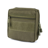 Sac banane tactique de survie AYPPRO 900D imperméable camouflage avec doublure en toile, sac de rangement pliable multi-usage