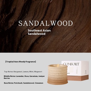 Lọ hương liệu gốm sứ đơn giản giáng sinh phòng ngủ phòng khách không khói sáp đậu nành làm bằng tay thân thiện với môi trường high_<span class=keywords><strong>value</strong></span> sáng tạo - Product Image 6