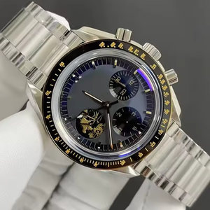 Montres mécaniques automatiques pour hommes de luxe, dernier modèle, boîtier en acier inoxydable, mouvement ETA, résistance à l'eau, avec cadran à aiguilles - Product Image 3