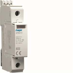 SPB117 Personalizzabile con Hagers SPD 1P 40kA T2 IT FM con contatto ausiliario - Product Image 1