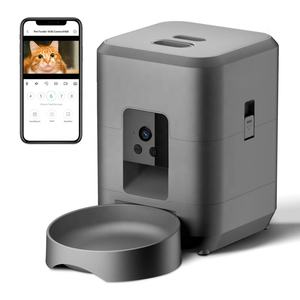 Kamera ile Tuya otomatik kedi besleyiciler Pet kuru gıda dağıtıcı zaman zamanlama otomatik Wifi ile kedi maması dağıtıcı - Product Image 1