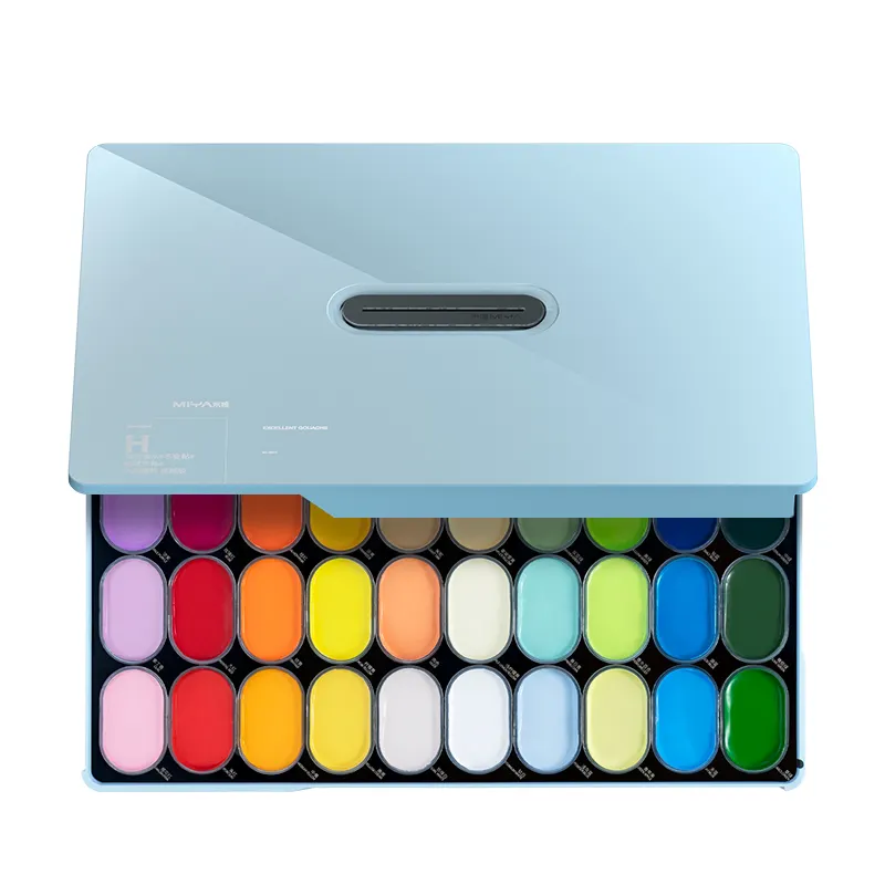 MIYA HIMI 43 Farben DIY Kunst farbe wasch bar Gouache Kunst Set für Kinder malen