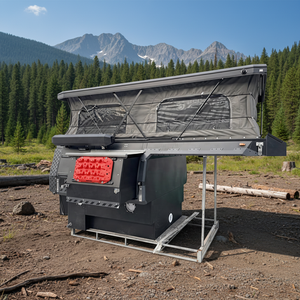 Camioneta Todoterreno Pop Top Expedition 4x4 con Cama Plana y Camper Desplegable para Camioneta - Product Image 1