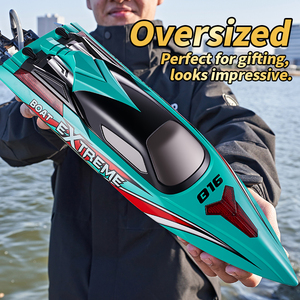 Usine HJ816PRO bateaux à moteur 55 km/h 2.4G bateaux de course tirant Net échelle modèle Yacht RC Brushless télécommande <span class=keywords><strong>bateau</strong></span> de vitesse - Product Image 6