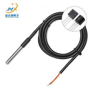 <span class=keywords><strong>Sensor</strong></span> de Temperatura Digital <span class=keywords><strong>DS18B20</strong></span> Personalizado, Tubo de Aço Inoxidável 304 6*50mm para Detecção de Temperatura da Água, Produto Fabricado - Product Image 1