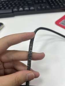 3 rangées de cordes Rhinestone pour chaussures <span class=keywords><strong>layd</strong></span> - Product Image 3