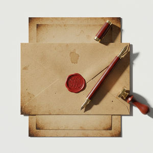 Enveloppe cadeau personnalisée avec logo imprimé, en kraft brun, auto-adhésive, pour les cadeaux de <span class=keywords><strong>mariage</strong></span>, l'emballage de bijoux, recyclable - Product Image 1