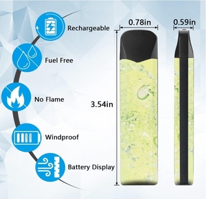 ATAO - Accesorios Metálicos para Fumar Personalizados OEM/ODM, Encendedor de Cigarrillos Eléctrico Recargable con Batería, Cargador USB Tipo C, Precalentamiento - Product Image 6