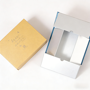 Innovativa Scatola Regalo Rettangolare in Carta con Design Pieghevole, Chiusura Magnetica ed Efficienza di Imballaggio Piatto per Artigiani - Product Image 2