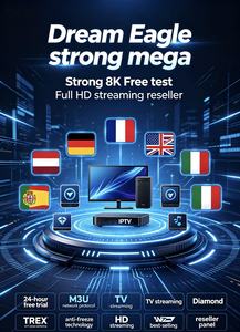 Trex MPVD <span class=keywords><strong>OTT</strong></span> pour revendeurs, prêt pour le panneau de revendeur, test <span class=keywords><strong>M3U</strong></span>/Xtream gratuit, films et football 4K/8K 2026, sans latence, livraison gratuite - Product Image 2