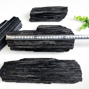 Turmalina Negra Natural de Alta Calidad, Piedra <span class=keywords><strong>en</strong></span> <span class=keywords><strong>Bruto</strong></span> de Gran Tamaño, Cristal Crudo Ecológico para Sanación y Feng Shui - Product Image 3