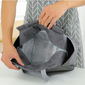 Reusable Custom Logo Leakproof Cotton <b>Solar</b> <b>Panel</b> Cooler Insulated Tote Bag Durable Food Storage Lunch Bag Work Picnic Beach - Product Image 2