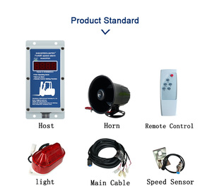 Xe nâng hàng xe tải sabo xe nâng tốc độ giới hạn cho xe tải kiểm soát tốc độ an ninh báo động an toàn xe đốc thiết bị đặc biệt máy ảnh - Product Image 2