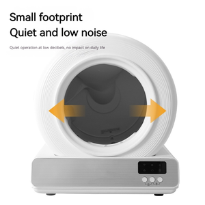 Self Cleaning Stainless Steel PP <strong>Automatic</strong> Roller Drum <strong>Litter</strong> Box Large Capacity Easy Clean Washable <strong>Tray</strong> for Multiple Cats Tuya - Product Image 5