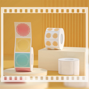 กาวไดคัทไวต่อความร้อนสติกเกอร์ฉลากวงกลมลามิเนตพื้นผิวถ้วยกาแฟแชมพูแชมพูอุตสาหกรรมโลโก้แบรนด์ - Product Image 6