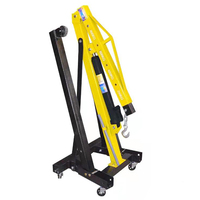 Grue d'atelier portable pliable hydraulique 2T 3T (2000KG) pour levage de moteur de voiture, vente en gros, avec certification CE