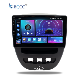 Lecteur multimédia de voiture Android 15 2 Din BQCC pour Peugeot 107 Toyota Aygo Citroën <span class=keywords><strong>C1</strong></span> 2005-2014, autoradio GPS BT WIFI Android - Product Image 1
