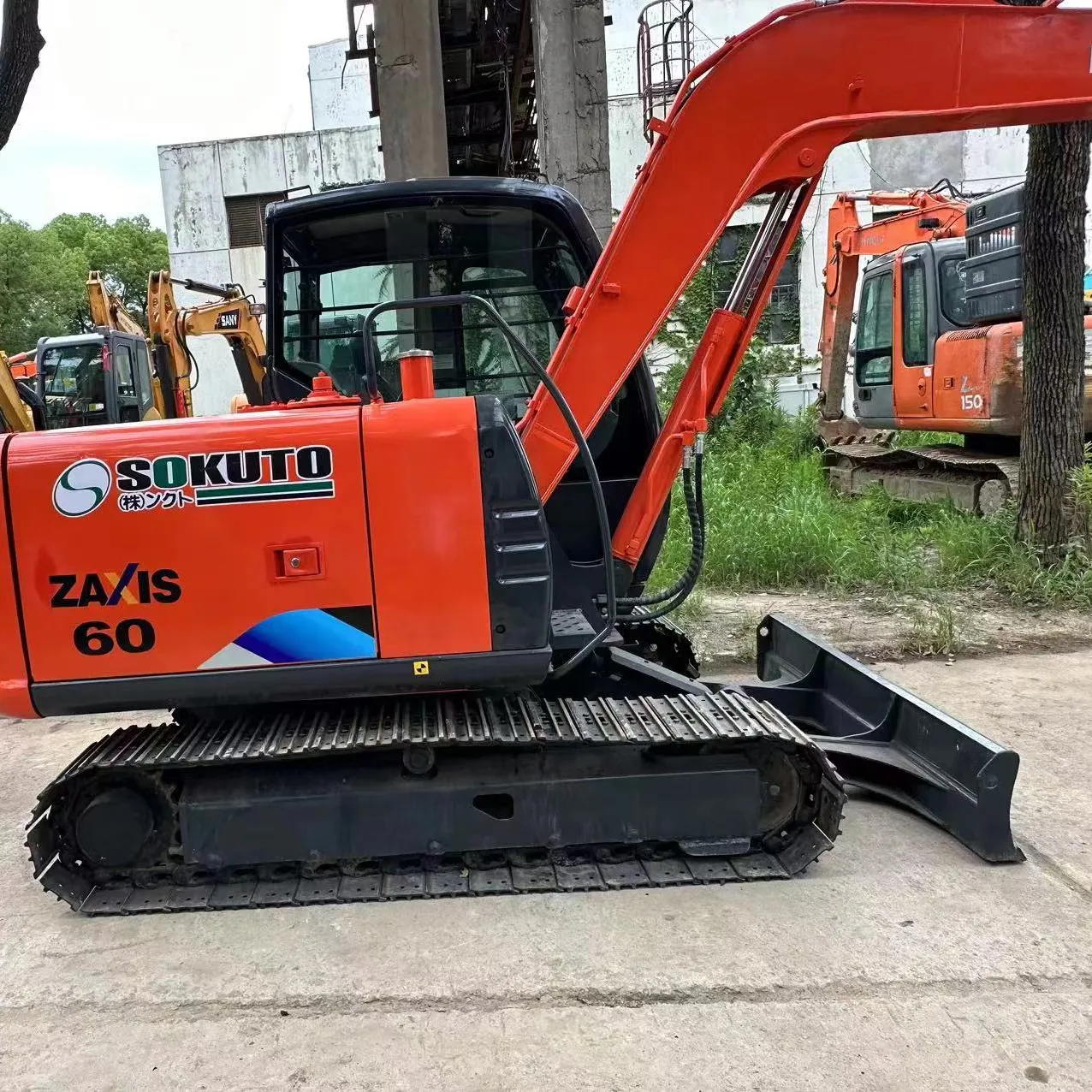 Hete Verkoop Japan Hitachi Zx60 Te Koop Gebruikte Zx60 Crawler Digger Machine In Werkende Staat