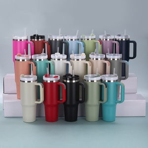 Pour <span class=keywords><strong>Stanley</strong></span> deuxième génération 40oz tasse thermos en acier inoxydable avec poignée paille cadeau d'affaires vide froid Performance tasse à glace - Product Image 2