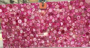 حجر العقيق الأخضر، حجر العقيق الوردي، حجر رخام نات باندورا، حجر العقيق للفلل - Product Image 6