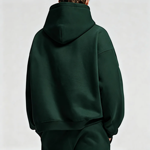 ผู้ผลิตเสื้อฮู้ดดี้ผู้ชายแบบสั่งทำพิเศษ ผ้าฝ้าย 100% 400 แกรม เสื้อฮู้ดดี้ทรงครอปคุณภาพสูง เสื้อฮู้ดดี้ทรงโอเวอร์ไซส์ทรงบ็อกซี่ เสื้อฮู้ดดี้เปล่าสำหรับผู้ชาย - Product Image 6