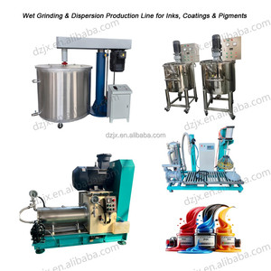 Ligne de production de dispersion et de broyage humide multi-usages DZJX – Une ligne complète pour encre, peinture, revêtement, pesticide, pâte colorée SC. - Product Image 2