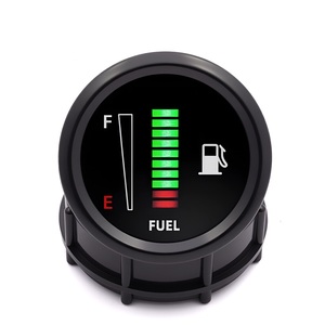 Nouveau Jauge de Carburant LCD LED 52MM, Instrument de Modification Spécial pour Voiture, Universel 12V, Indicateur de Niveau d'Huile, Garantie 1 An - Product Image 1