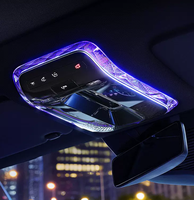 Pour modifier le cadre de la lampe de lecture en cristal pour Mercedes-Benz W213 pour W206 GLC/Classe S EQE, accessoires et fournitures intérieurs