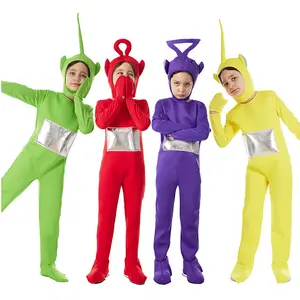 Costumes drôles de carnaval d'Halloween Combinaisons pour garçons et filles Costume Teletubbies pour enfants