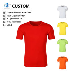 T-shirt en jersey uni à manches courtes, coupe ajustée, sport et loisirs, séchage rapide, respirant, avec logo personnalisé - Product Image 1