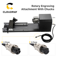 Axe rotatif Chuck Cloudray 2/3 phases pour machine laser