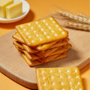 Yuanrongyuan Happy Crackers Kekse Salziger Käse geschmack Halbharte Textur 41% Fett 600g Box Verpackung Chinesische exotische Snacks - Product Image 5