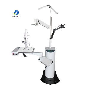 EUR VET penguji mata Harga terbaik peralatan pemeriksaan ketajaman Visual peralatan Dokter Hewan meja kombinasi optometri dan Set kursi - Product Image 5