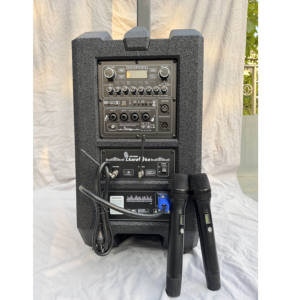 6*3英寸列阵列扬声器兼容2*10英寸可充电蓝牙无线有源低音炮无线麦克风 - Product Image 4