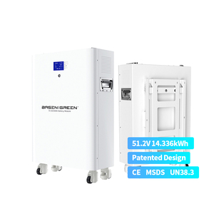 Basen Lifepo4 Battery 24v 48v 51.2v 100ah 200ah Solar Storage System 5kwh 10kwh Lithium Home Wall Mounted Battery