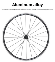Jeu de roues MEROCA 700c pour vélo de course sur route, frein sur jante, roues de vélo en aluminium 700c, roues à frein V 700c