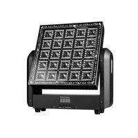 2025 nouvelles lumières de scène à tête mobile RGBW DMX512 effet de course de chevaux contrôlé avec 25 frontières 108 Source de LED clignotante double couleur
