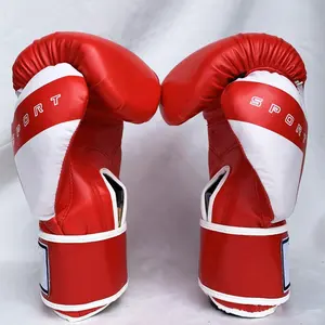 Logo personnalisé adulte Muay Thai combat formation sac de sable Sanda entraînement professionnel gants de boxe boxe