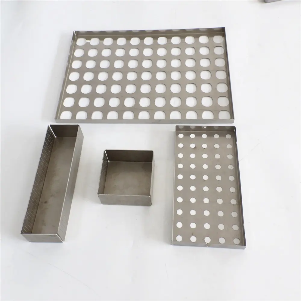 Customize shape Mirror polished stainless steel rectangular tray with food grade