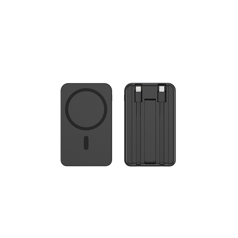 สีดำ [เครื่องชาร์จไร้สาย 5W, 10.5W พร้อมสายเคเบิลในตัว]