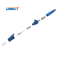 Componentes de conectores de fibra óptica, cable de parche LC APC UPC SM MM SX 0,9mm 1,2mm 2,0mm 3,0mm, piezas de conectores de fibra óptica, gran oferta